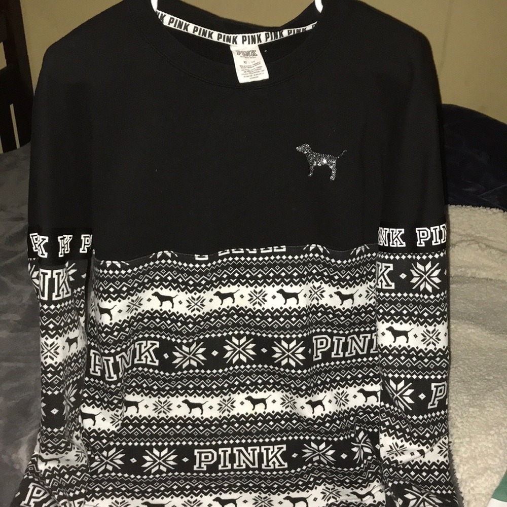 Pink Victoria’s Secret Sweater